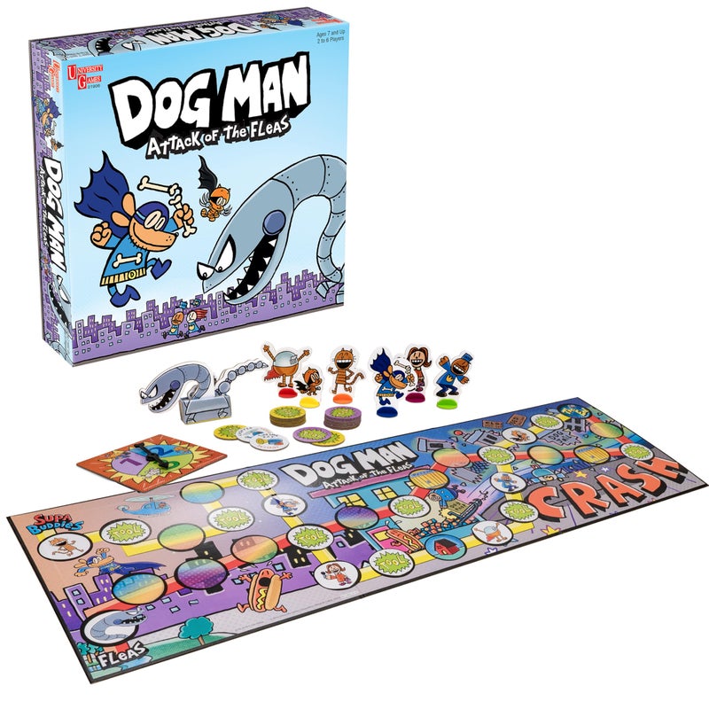 University Games Dog Man: Attack of The Fleas Game (UG-07010) - Image 1